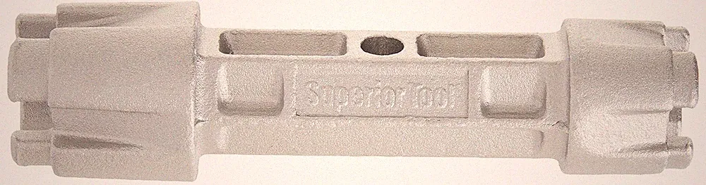 06020 Tub Drain Wrench dumbell Wrenchdual Ended Drain Wrench That Fits 3/8 Or
