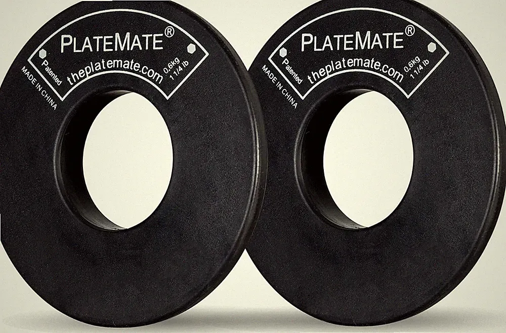 1.25 Pound Donut Magnet Plate Weights Attach to Your Dumbbells (Bestseller)