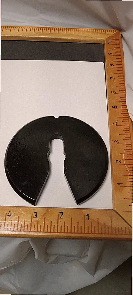1 weight plate made for the nordic track adjustable dumbells, weight only