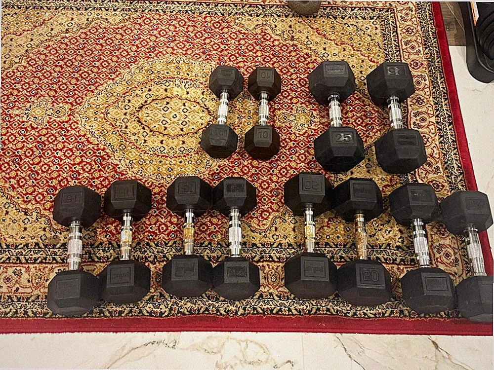10-25 LB Dumbell Entire set for $250 individual is negotiable- Dm for shipping