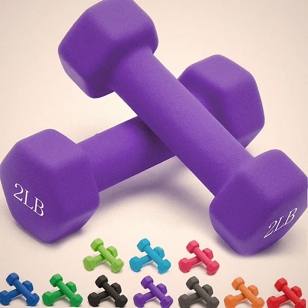 10 Colors Options Compatible with Set of 2 Neoprene Dumbbell,115 LB, AntiSlip...
