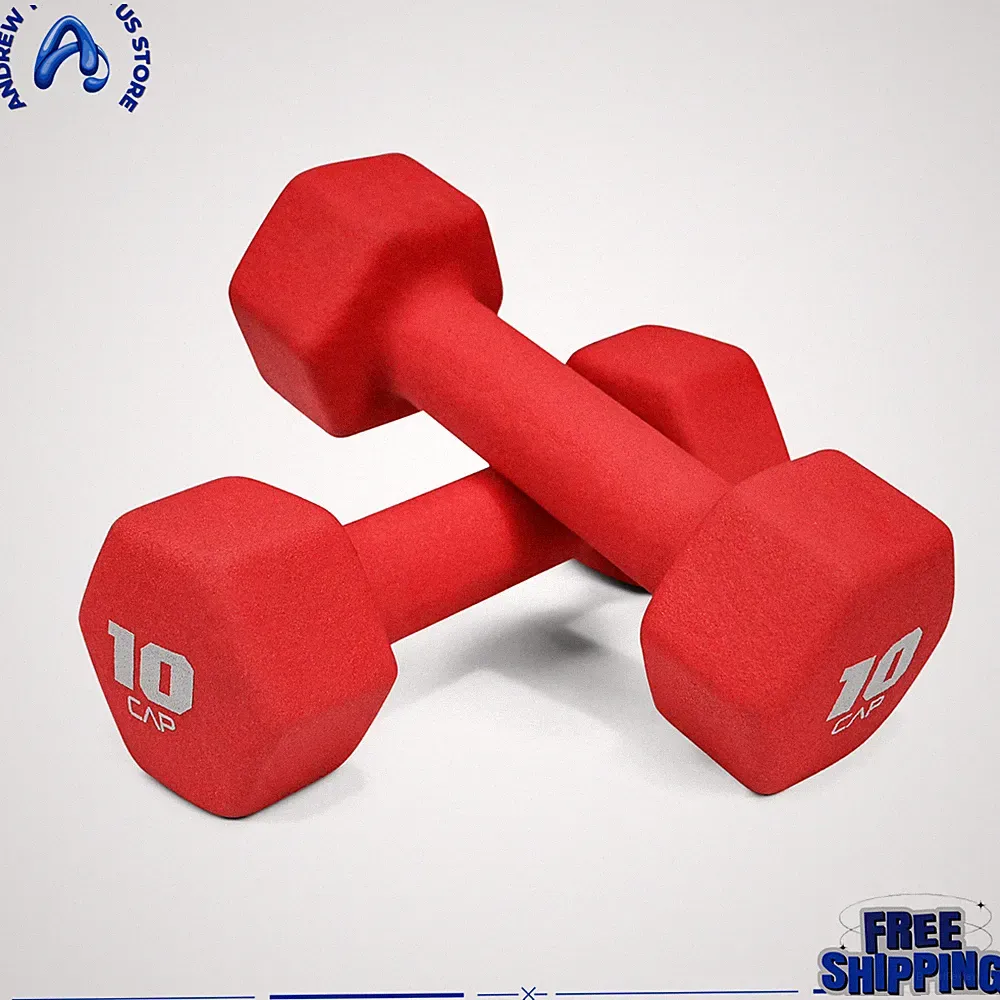 10lb Red Dumbbell (Pair)
