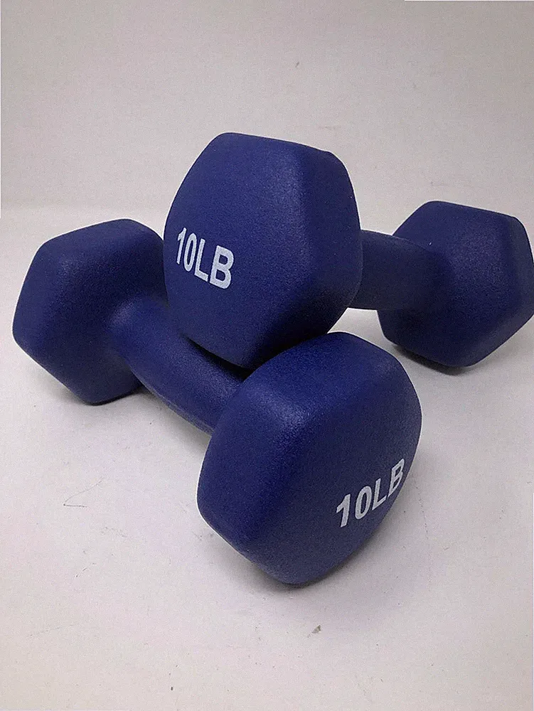10lbs Hex Dumbbells (x2)