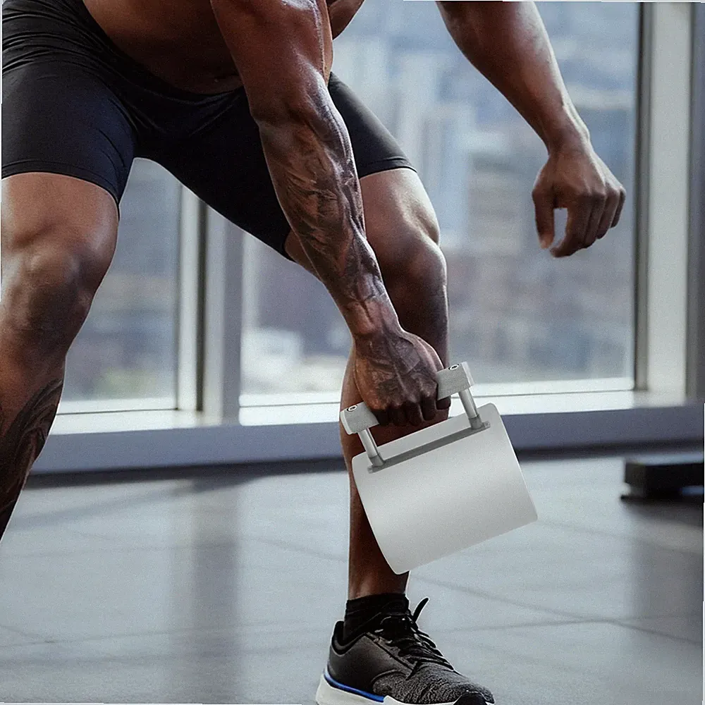 12kg Stainless Steel Dumbbell Mug 26.46lb Heavy Cup 400ml Workout Gift Fitness