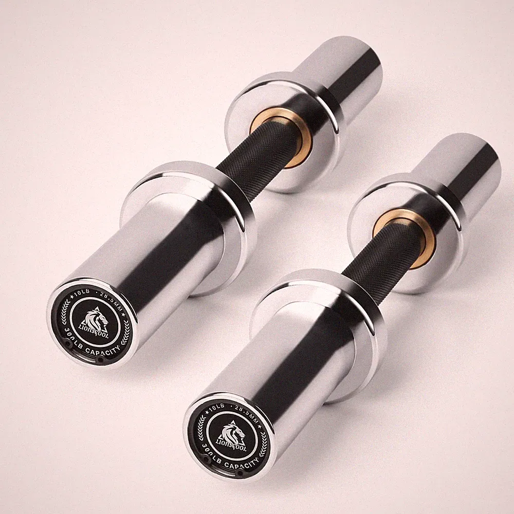 16"/20” Loadable Dumbbells Pairs in Commercial Grade, Heavy Duty Olympic Dumb...