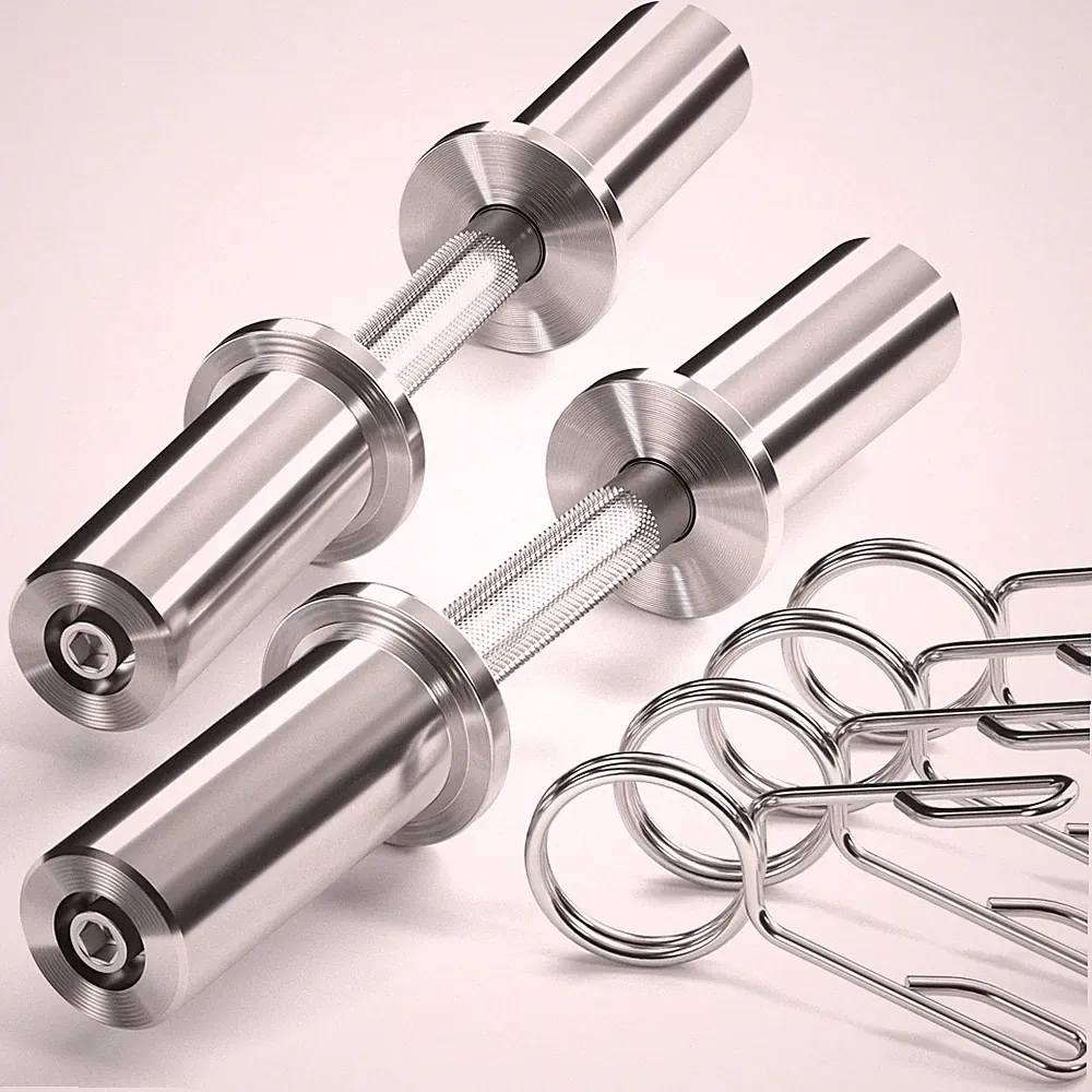 16 inch Olympic Dumbbell Handles, 150LBS Weight Capacity Steel Dumbbell Handl...