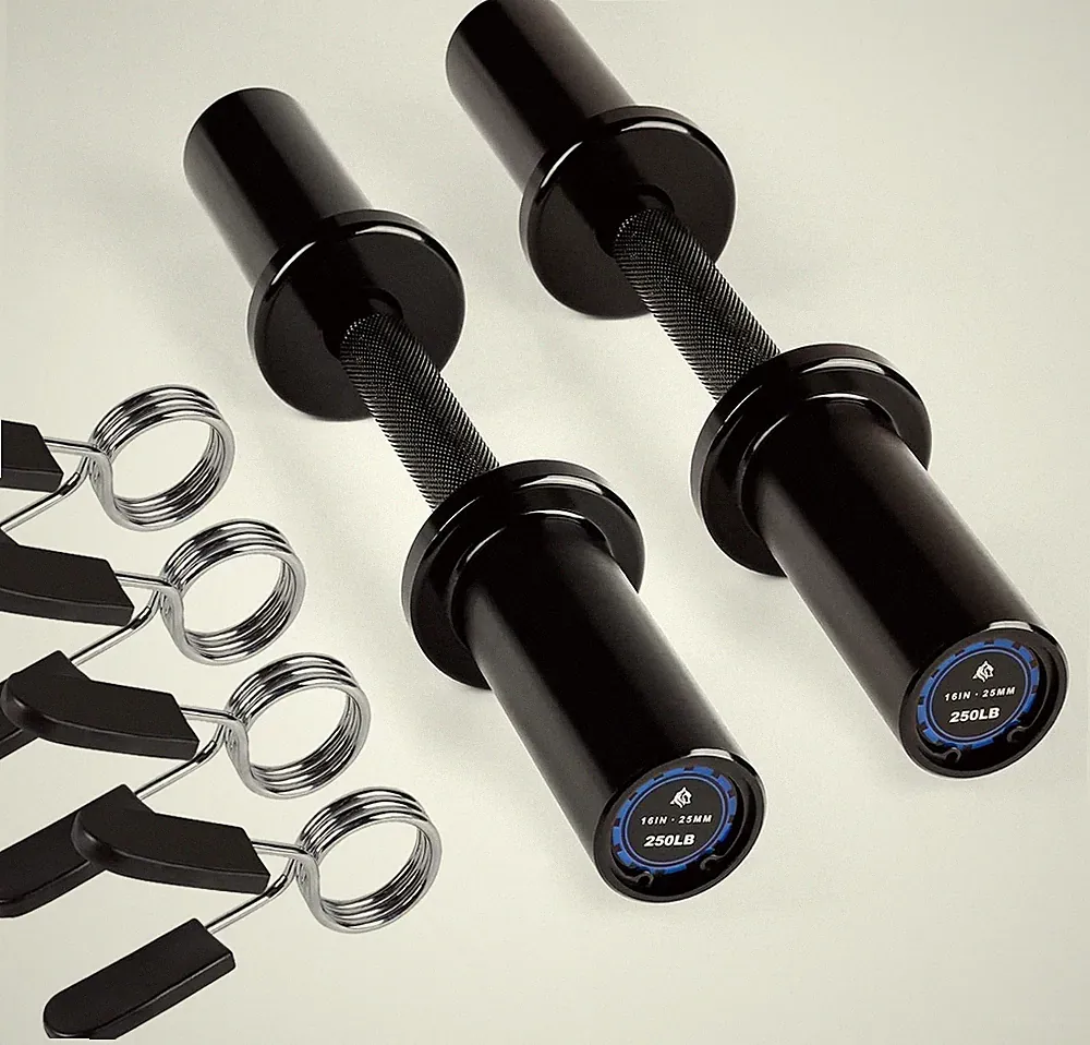 16" Loadable Dumbbells Pairs Olympic Dumbbell Handle/Bar Strength Training