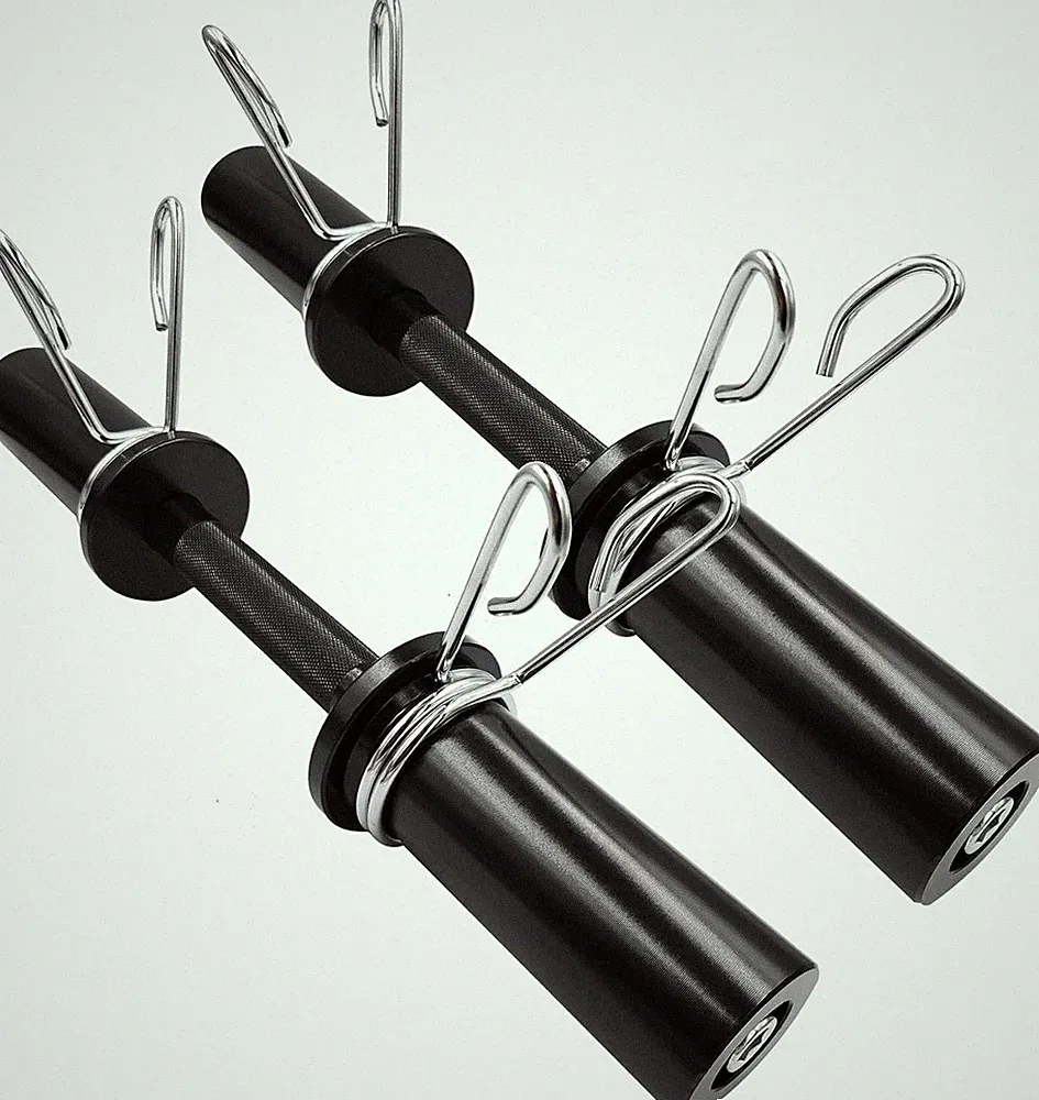16" Olympic Dumbbell Handles, Loadable Dumbbells Bar Sets (150LBS Weight Capacit