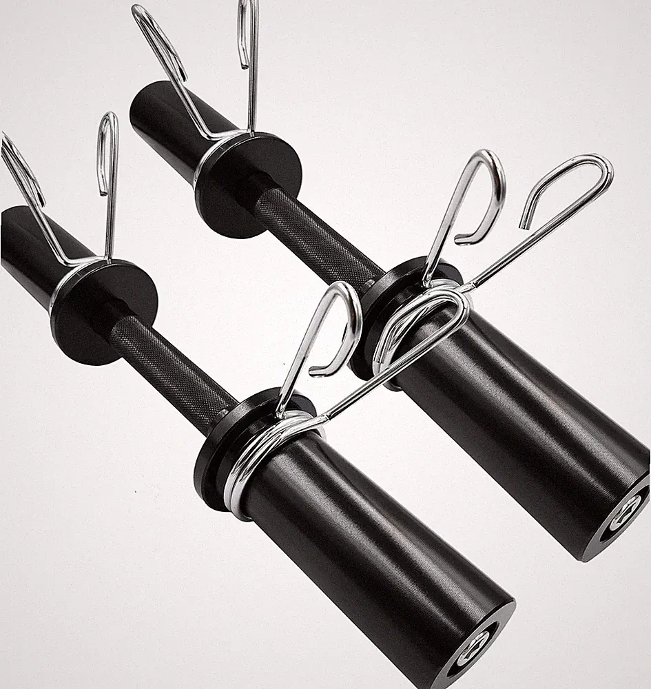 16" Olympic Dumbbell Handles Loadable Dumbbells Bar Sets 150LBS Weight Capacity