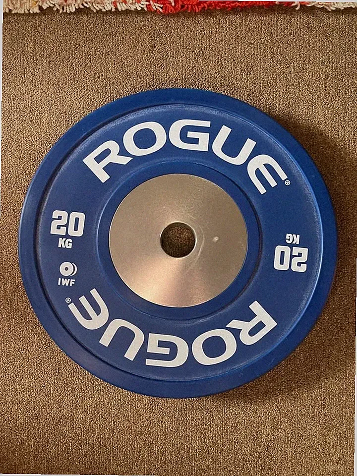 1x Rogue Fitness 20KG Color Training Plate 2.0 Single (IWF) – Local pickup in NJ