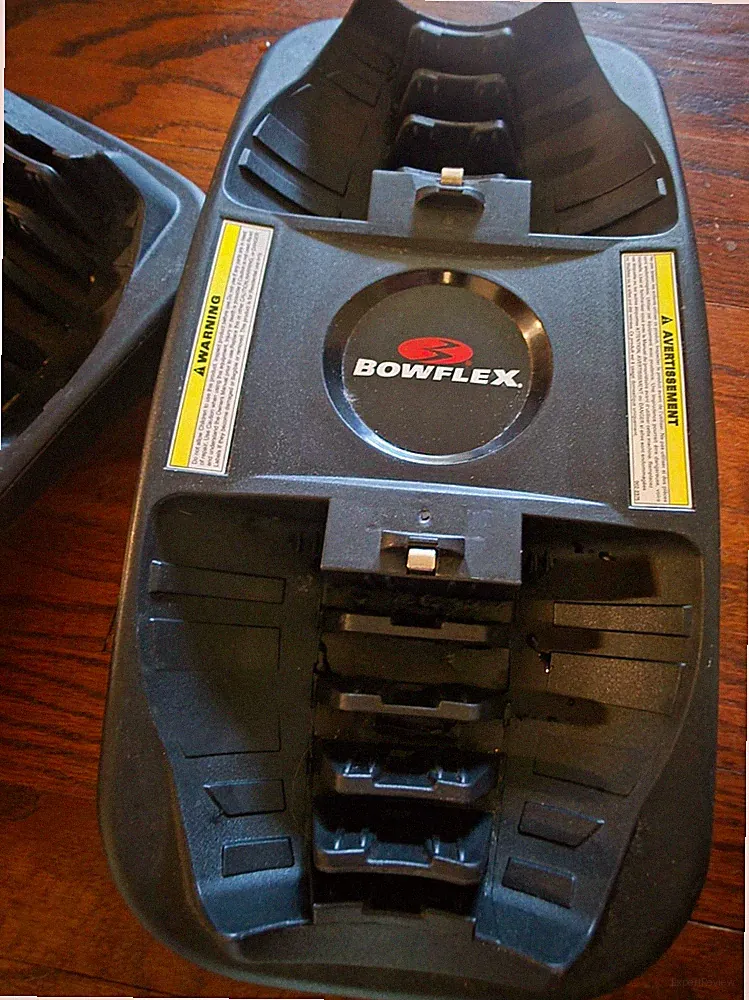 2 Bowflex Select 552 Dumbbells Stand Base Series 2 CRADLE ONLY No Weights