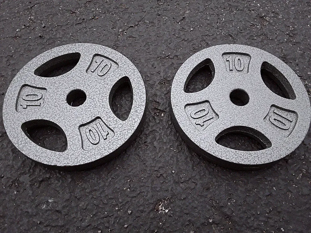 10 lb dumbbell plates