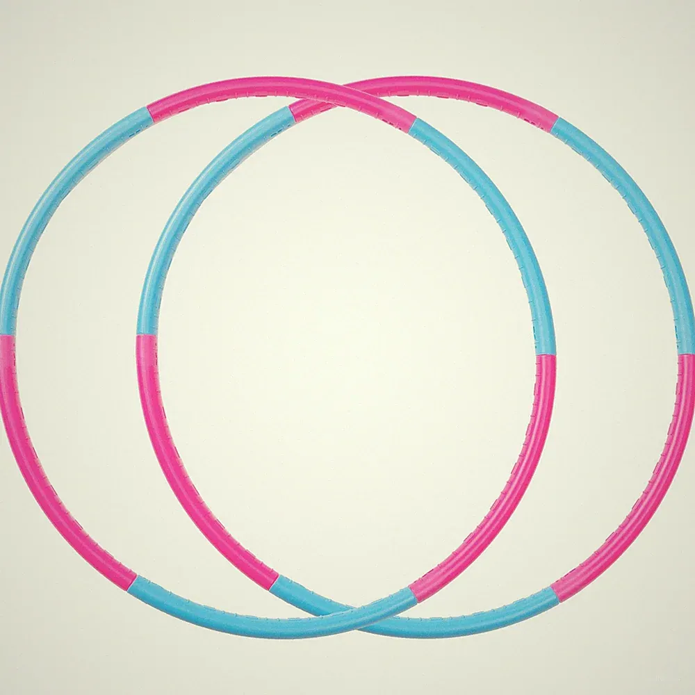 2 Packs Exercise Hoop, Detachable & Size Adjustable Hoop, Professional Hoola...