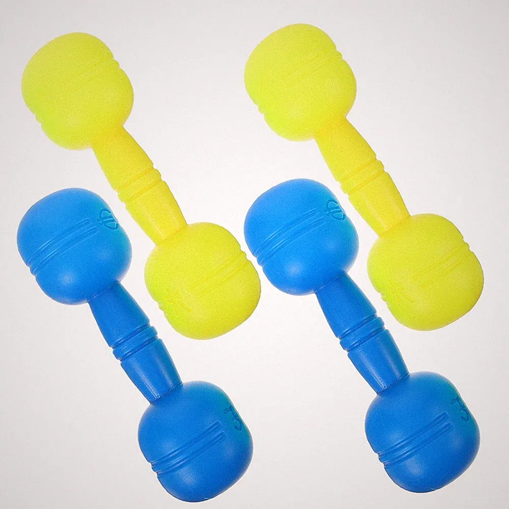 2 Pairs Durable Small Kids Dumbbells Children Accessory for Training Fitness