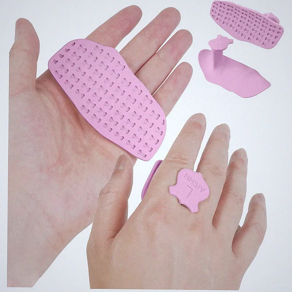 2 pcs Anti-Slip Silicone Grips For Men & Women Blue
