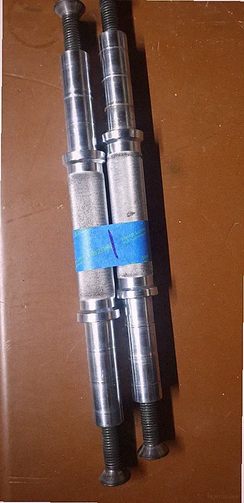 2 Unbranded dumbell bars