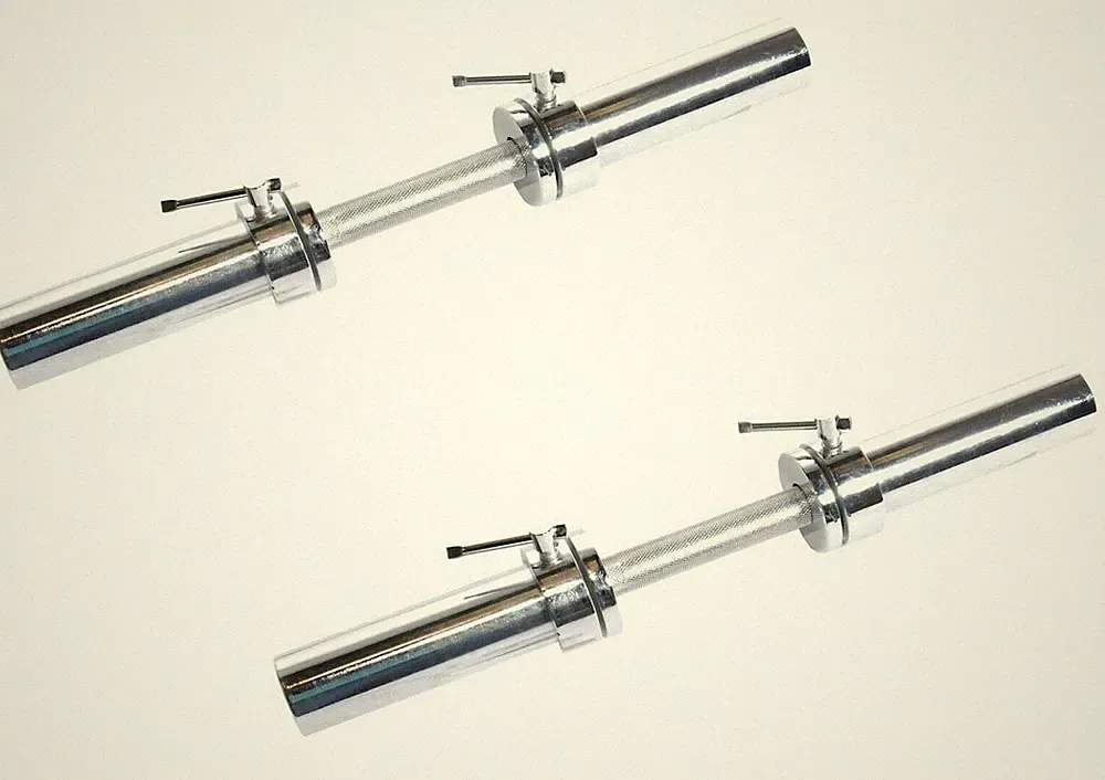2 x CAP Barbell Solid 20-Inch Olympic Dumbbell Handle Set of Two, Brand New