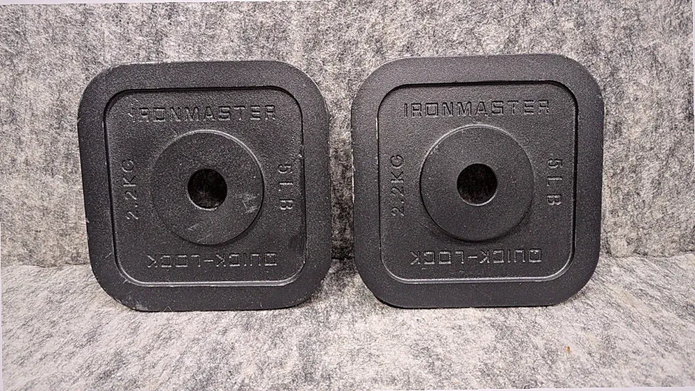 ironmaster quick-lock dumbbells