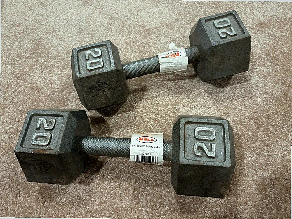 dumbbells 20s