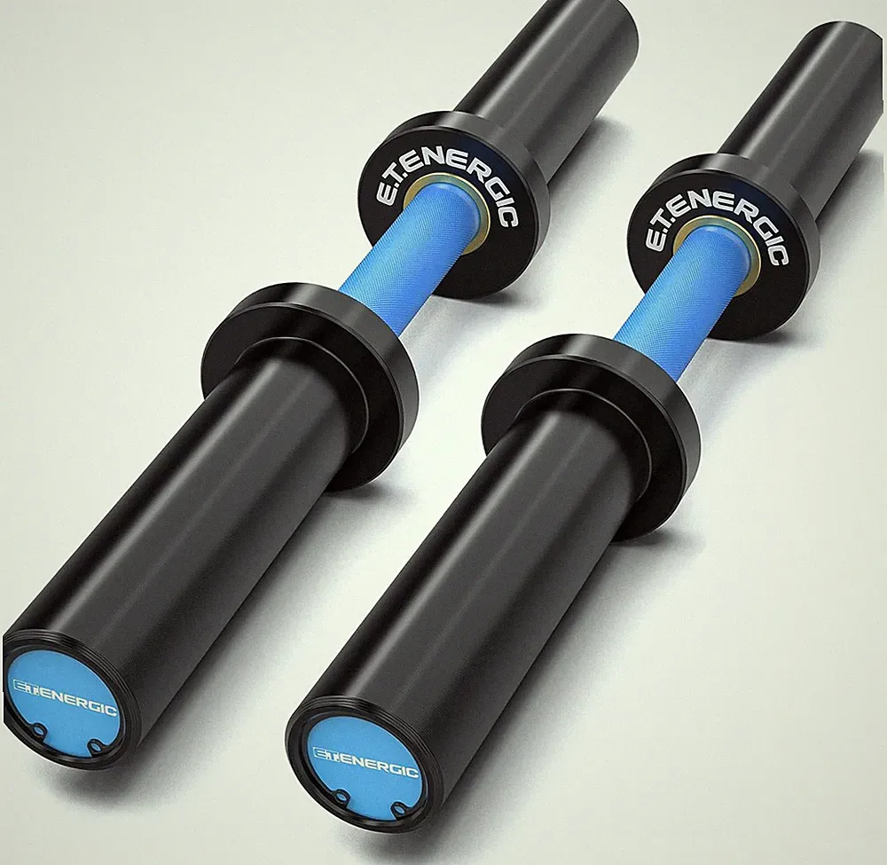 20" Olympic Dumbbell Handles for 2-Inch Plates - Home Gym Essential