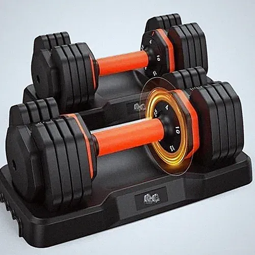 2026 FDB2 Updated Adjustable Dumbbell Set of 2, 110lbs/50lbs Weights Dumbbell