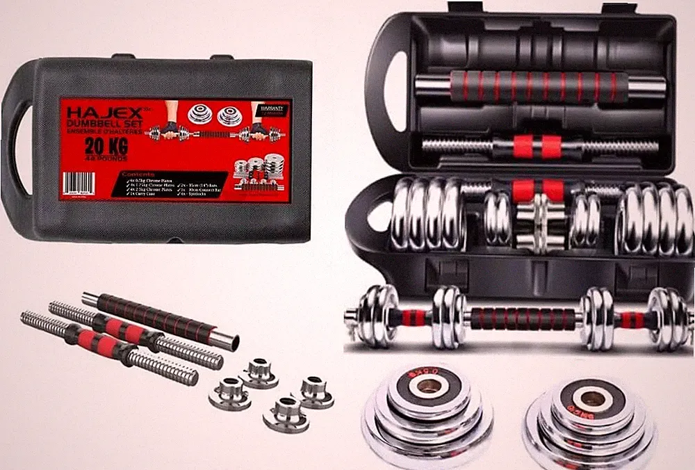Silicone 30 Lb Dumbbells