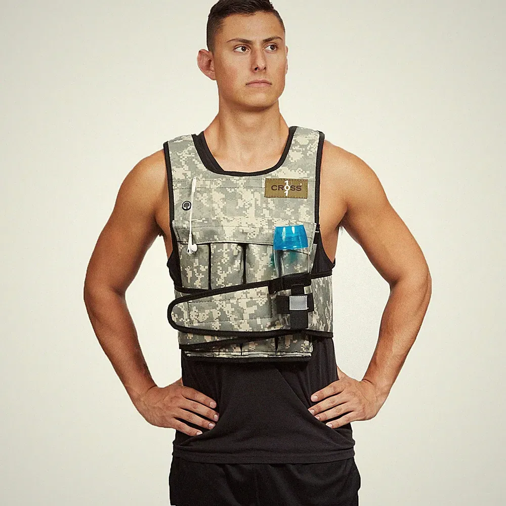 20LBS - 140LBS Adjustable Weighted Vest With Shoulder Pads Option for Men and Wo