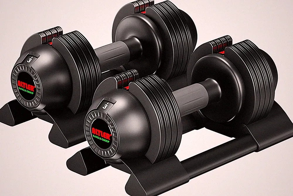 22Lbs Adjustable Dumbbell Set - Ideal for Strength Training & Fitness Workouts