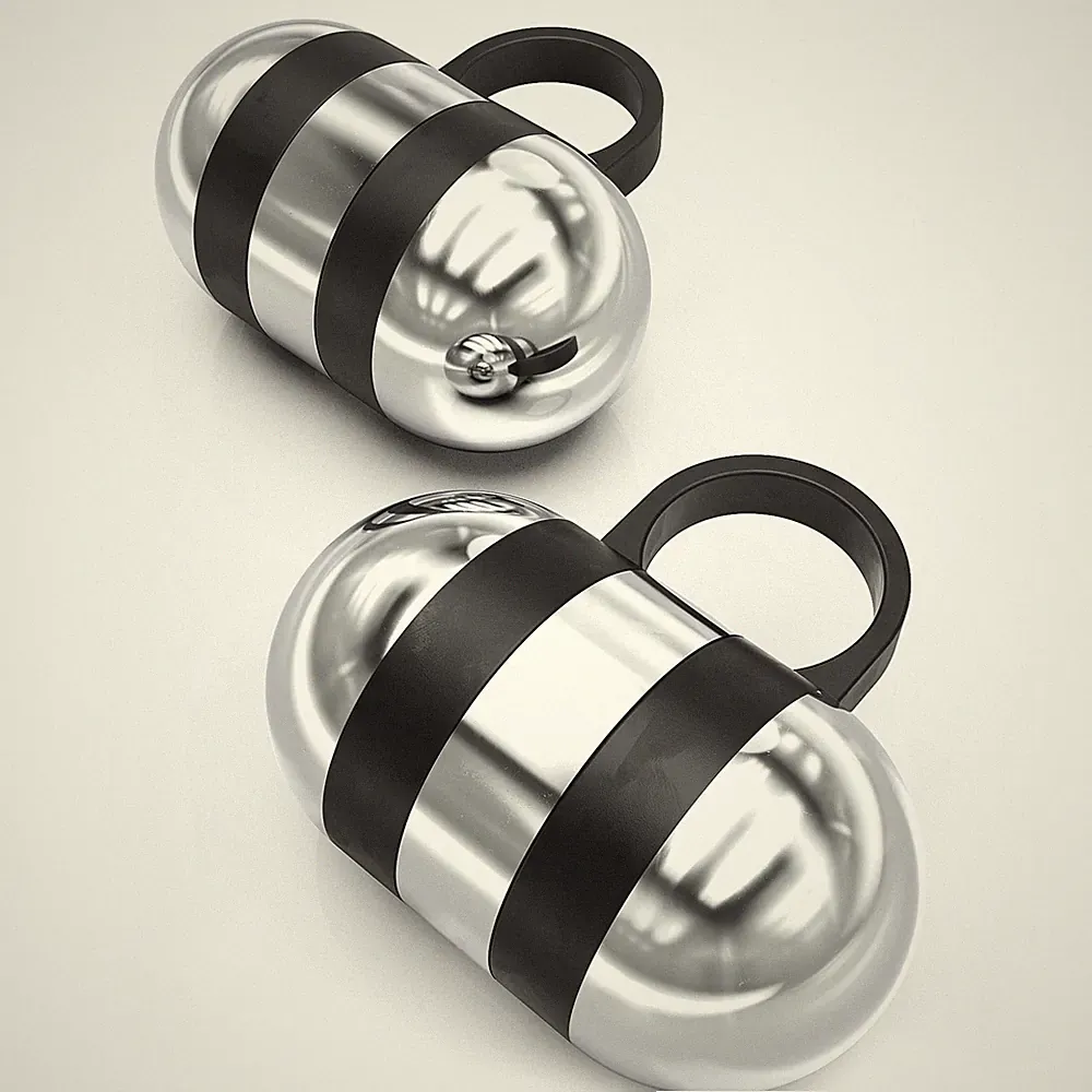 2lb Set Cardio Hand Weights. Stainless Steel Hand Weights. Dumbbell Set.