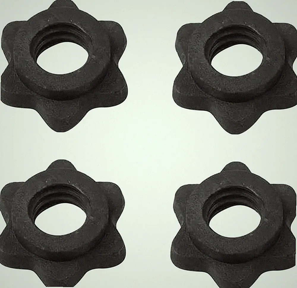 2Pairs Dumbbell Collars, 1Inch Weight Lifting Spinlock Collars, Nonsli-P