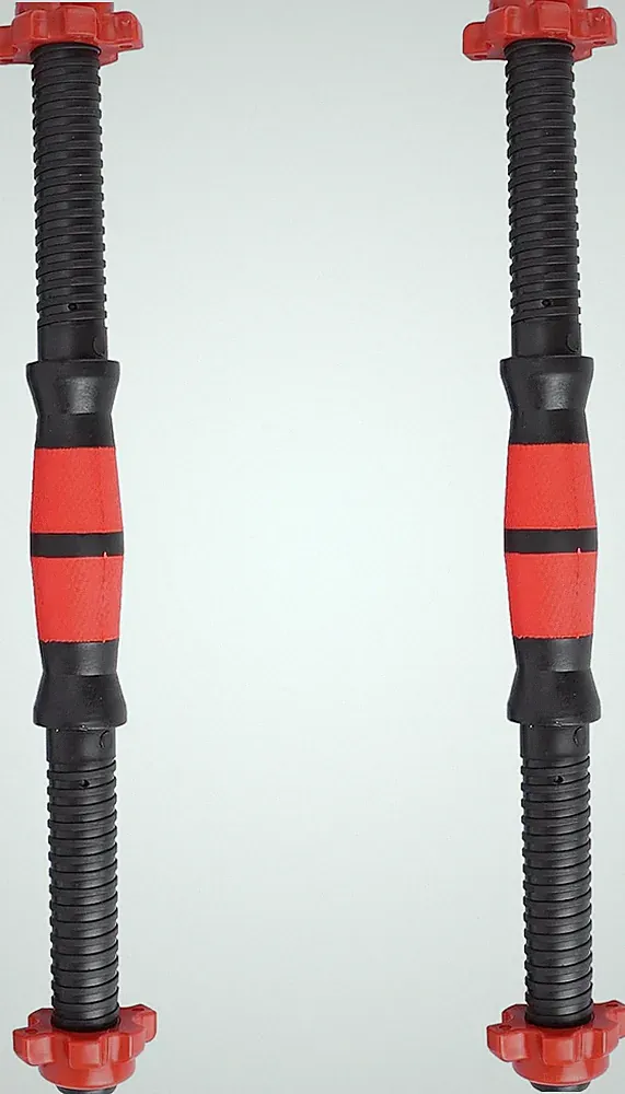 2Pcs Dumbbell Bars Weightlifting Accessories for Gym Barbells Dumbbell Bars (Ran
