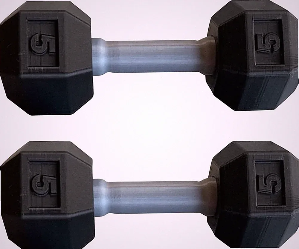2PCS/Set Dumbbells for Children Plastic Kids Hand Weight Lifting Set Funny