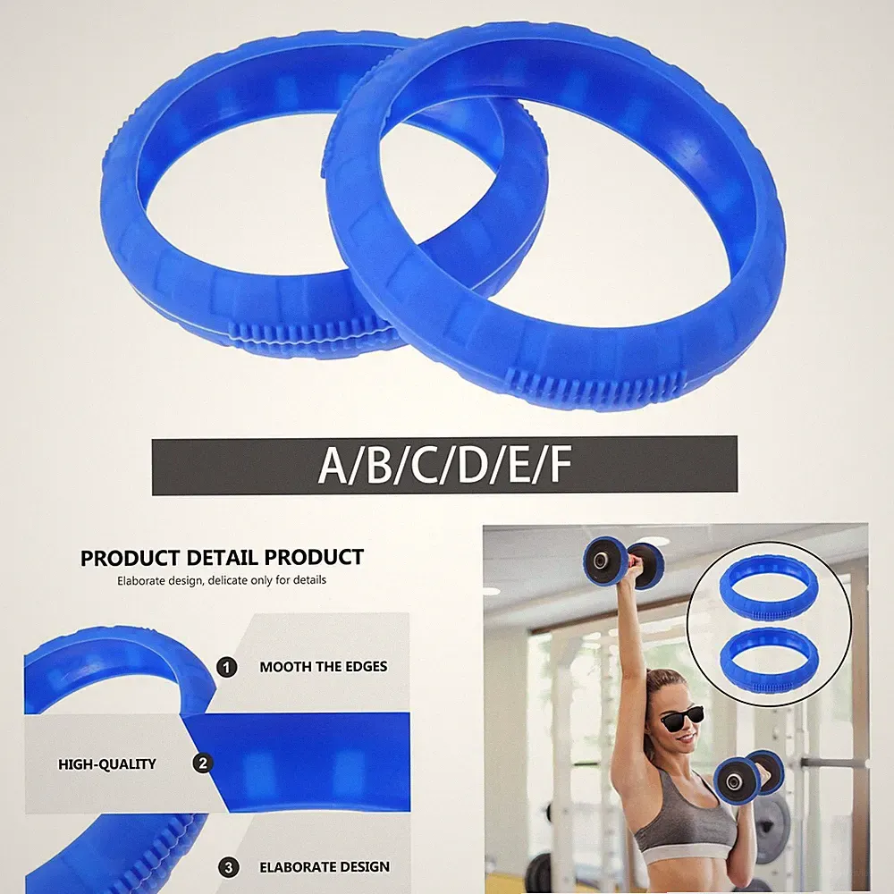 2x Dumbbell Case Accessory Blue