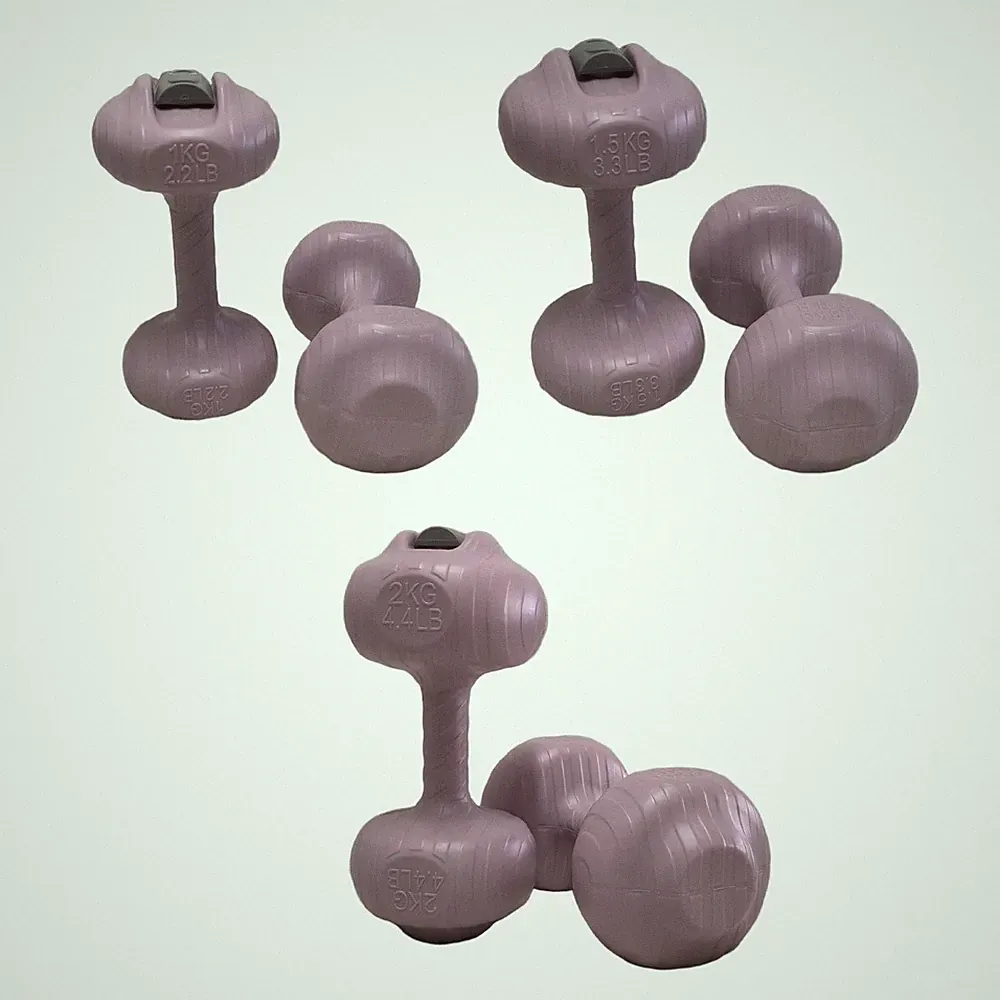 2x Water Filled Dumbbell Multifunctional Ergonomic Handle Fitness Equipment