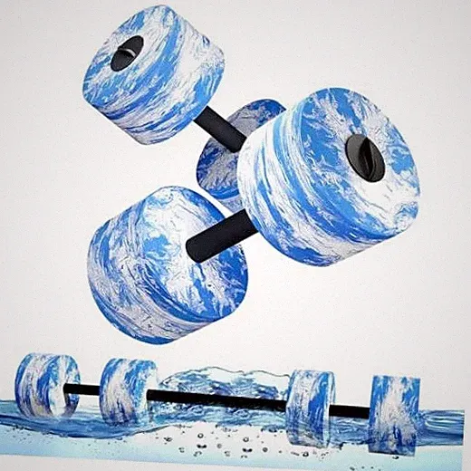 3-in-1 Aquatic Exercise Dumbbells, Adjustable Water Weights for Pool