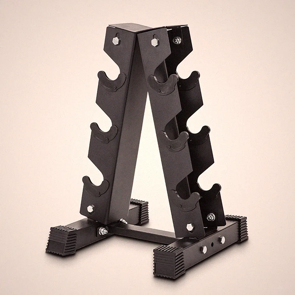 3 Tier/5 Tier Steel Weight Rack for Dumbbells Suitable for Home Gym Accessories