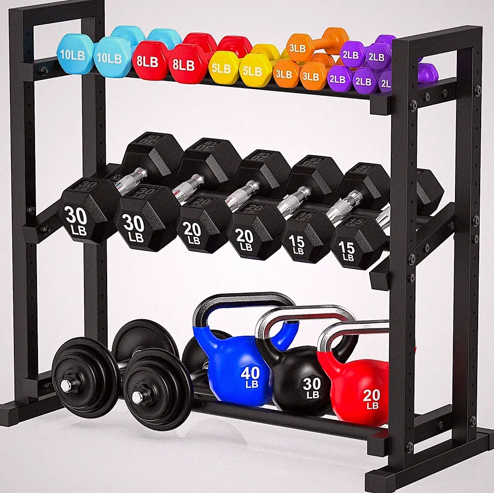 dumbbell rack aluminum