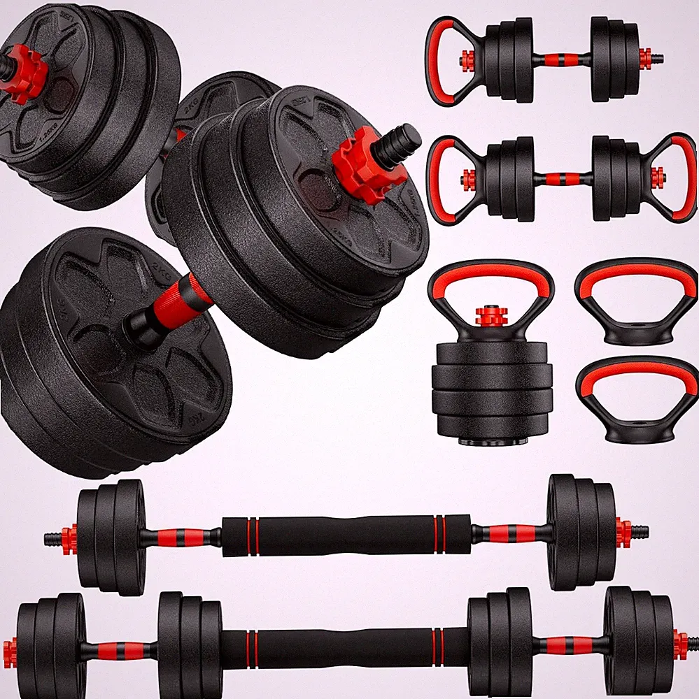 4-in-1 Adjustable Dumbbell Set, 20-90Lbs for Home Gym - Versatile Weight Trainin