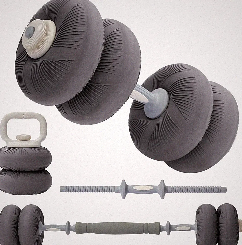4-in-1 Dumbbell Set: Versatile Weights for Home Gym Workouts