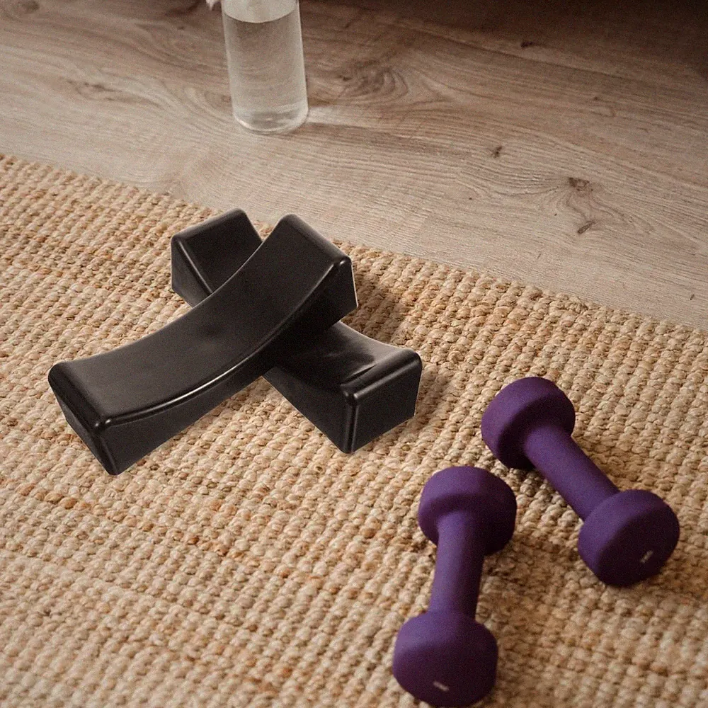 4 Pcs Protective Dumbbell Bracket Barbell Weight Dumbbells Dumbell