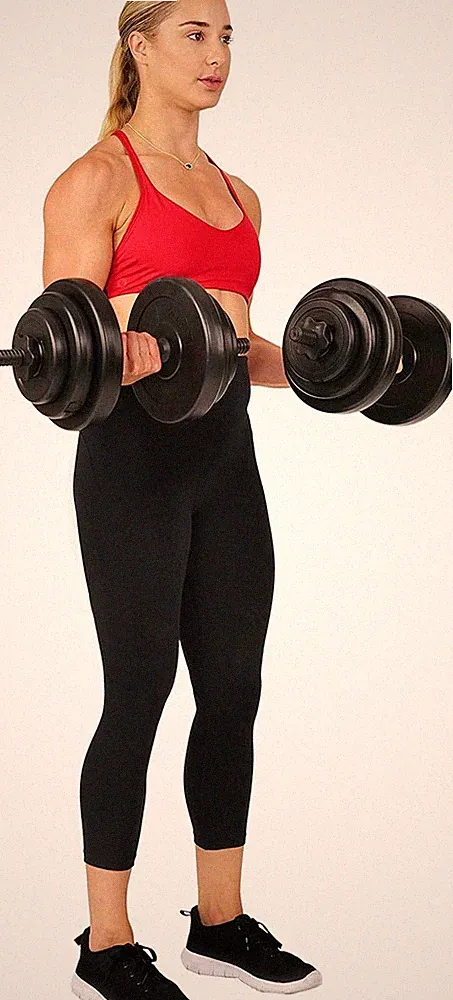 40 lb Dumbbell Set Hand Weights for Strength Training and Home Workouts