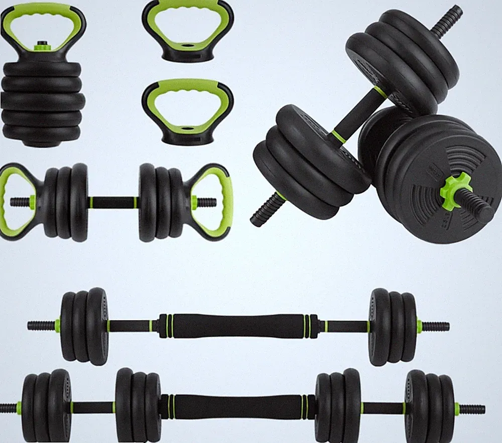 44/66/88 LBS Adjustable Dumbbell Set 4 In1 Fitness Workout Weights Dumbbells Set