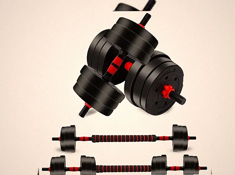 44LBS Adjustable Dumbbells Weights Sets, Non-Slip For Men Women Home Gym