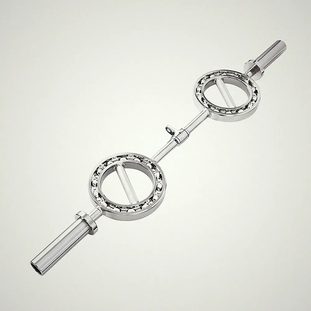 47 Inch Tricep Bar Glasses 360 Swivel Handles Olympic 500LB