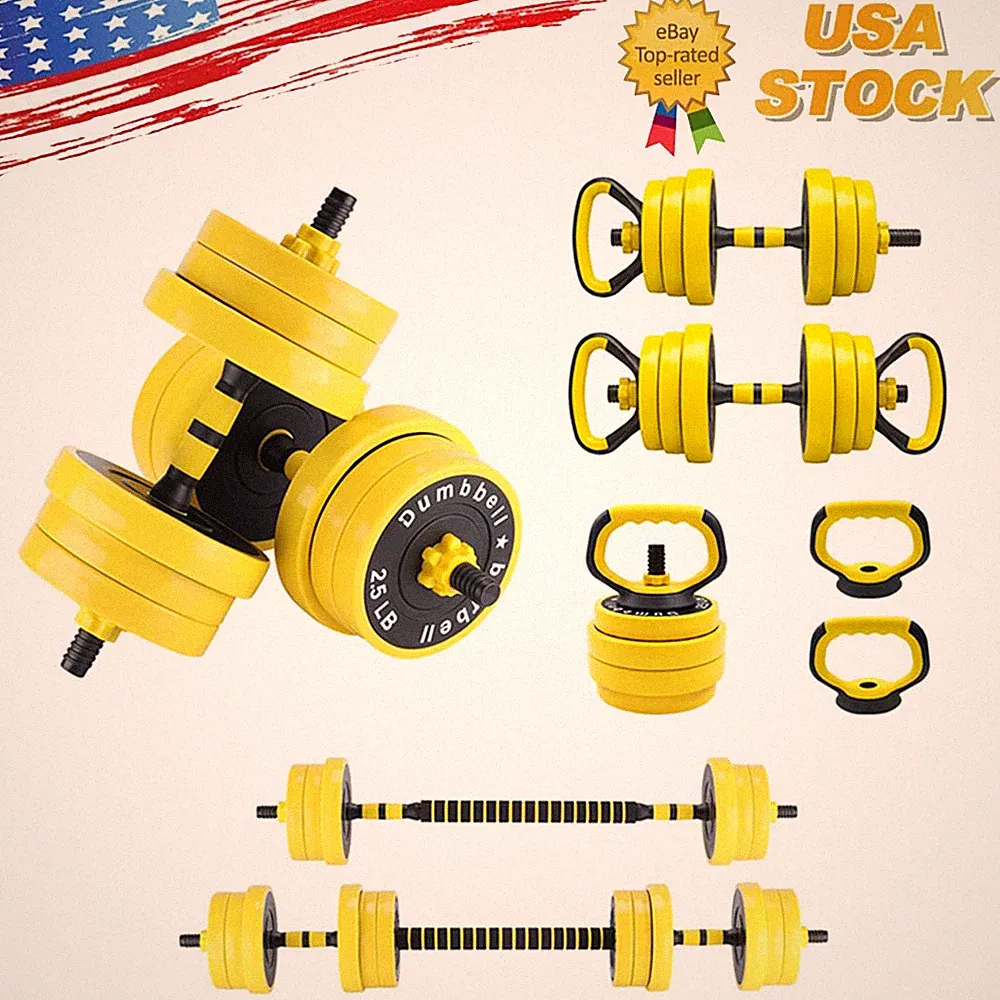 4in1 Multifunctional Free Weights Adjustable Dumbbell Set for Strength Training