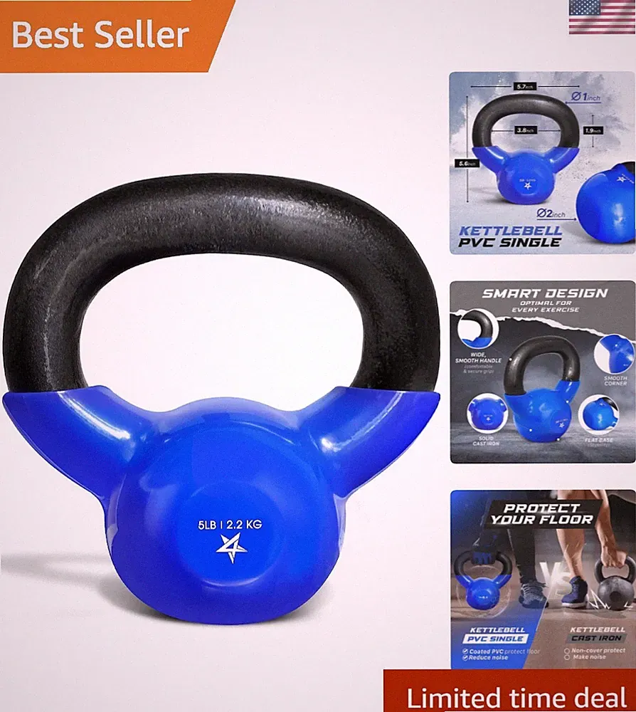 5-100 LB Kettlebells: High-Quality Strength Training for Every Fitness Level