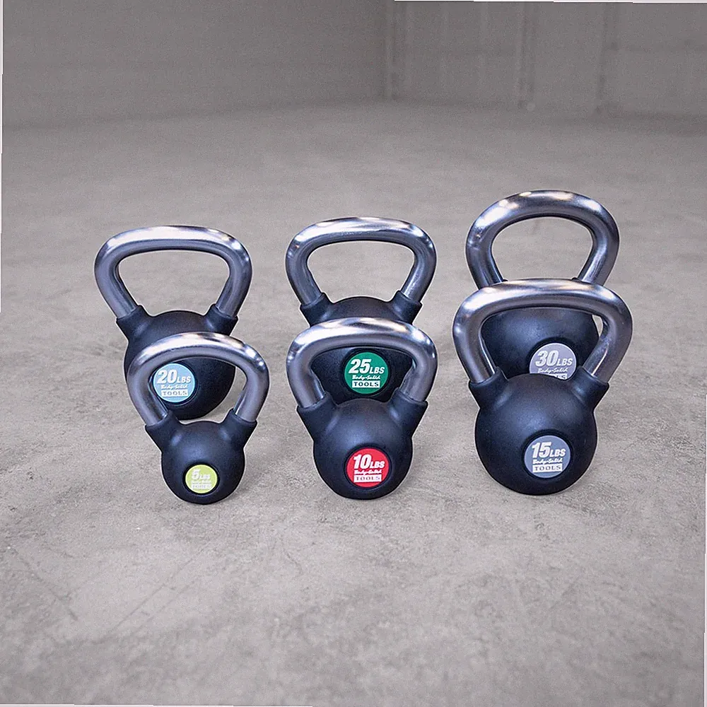 5-30 lb. Body-Solid Premium Kettlebell Set, Shipping Included