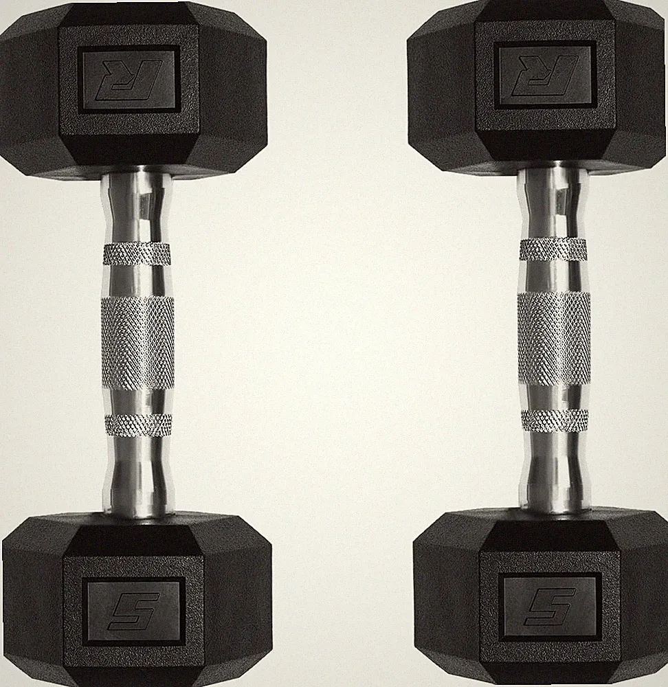 5-650 LBS PVC Encased Hex Dumbbell Sets with Optional Rack for Home Gym, Hand We