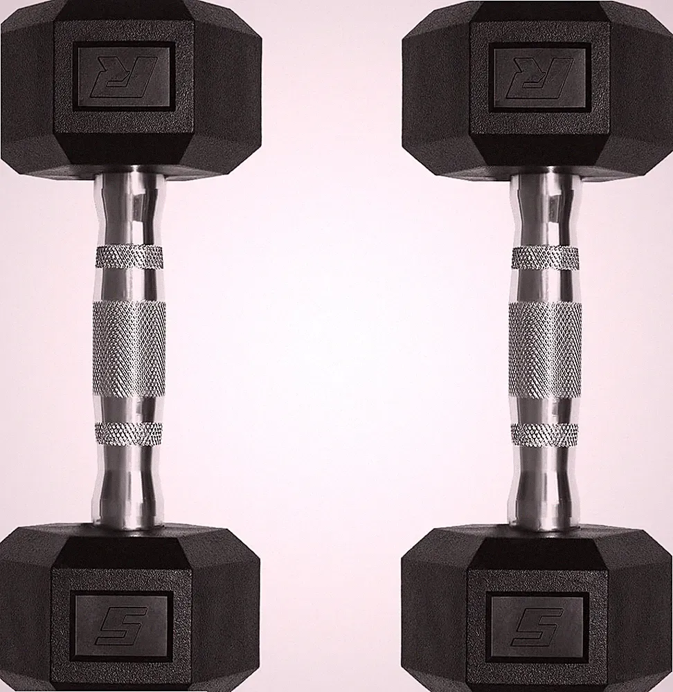 5-650 LBS PVC Encased Hex Dumbbell Sets with Optional Rack for Home Gym, Hand We