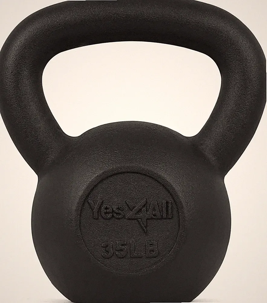 5-80 Lbs Cast Iron Kettlebell for Dumbbell Weights Exercises, Gym, Full Body Hom